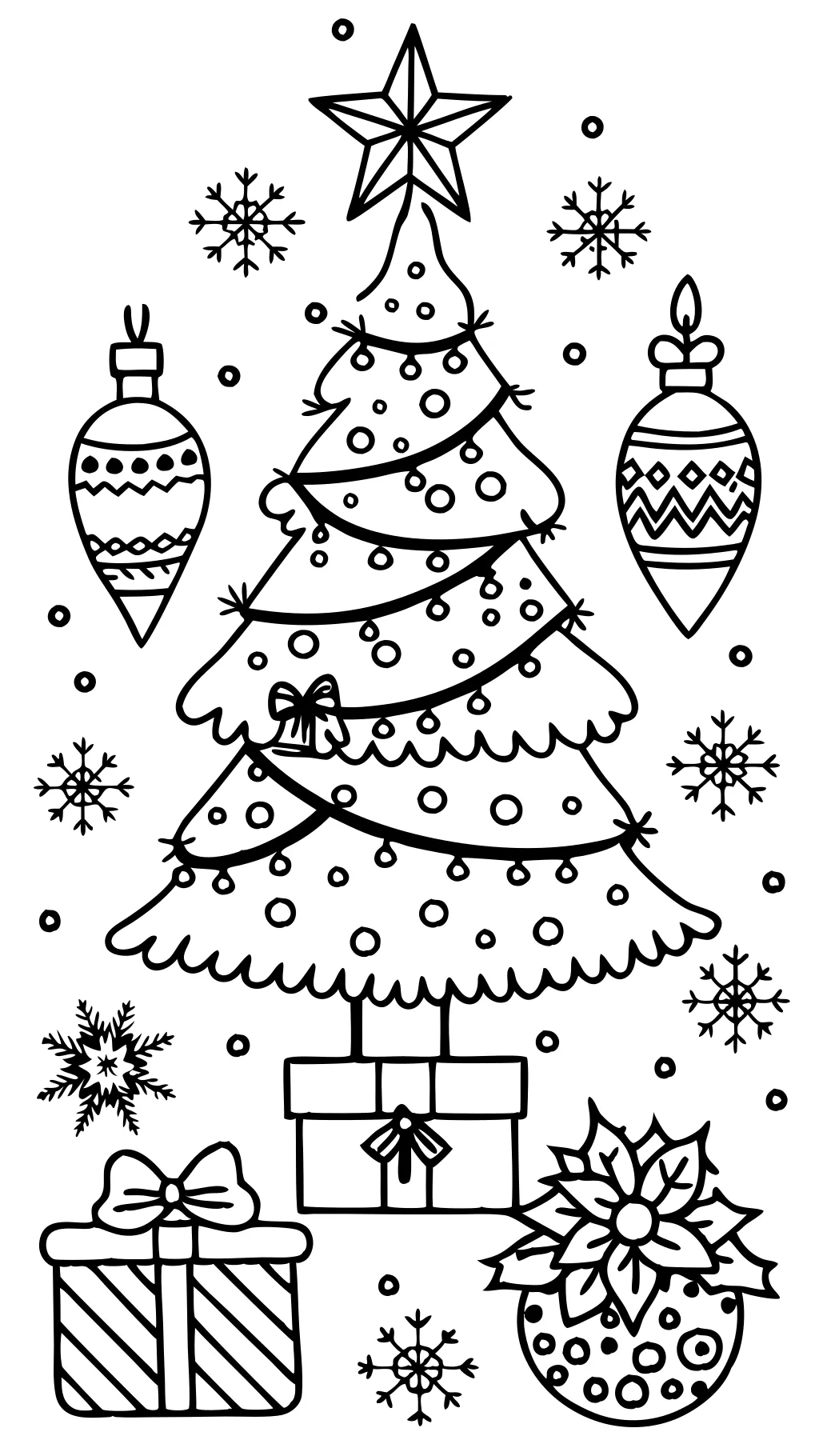 christmas coloring pages adults free